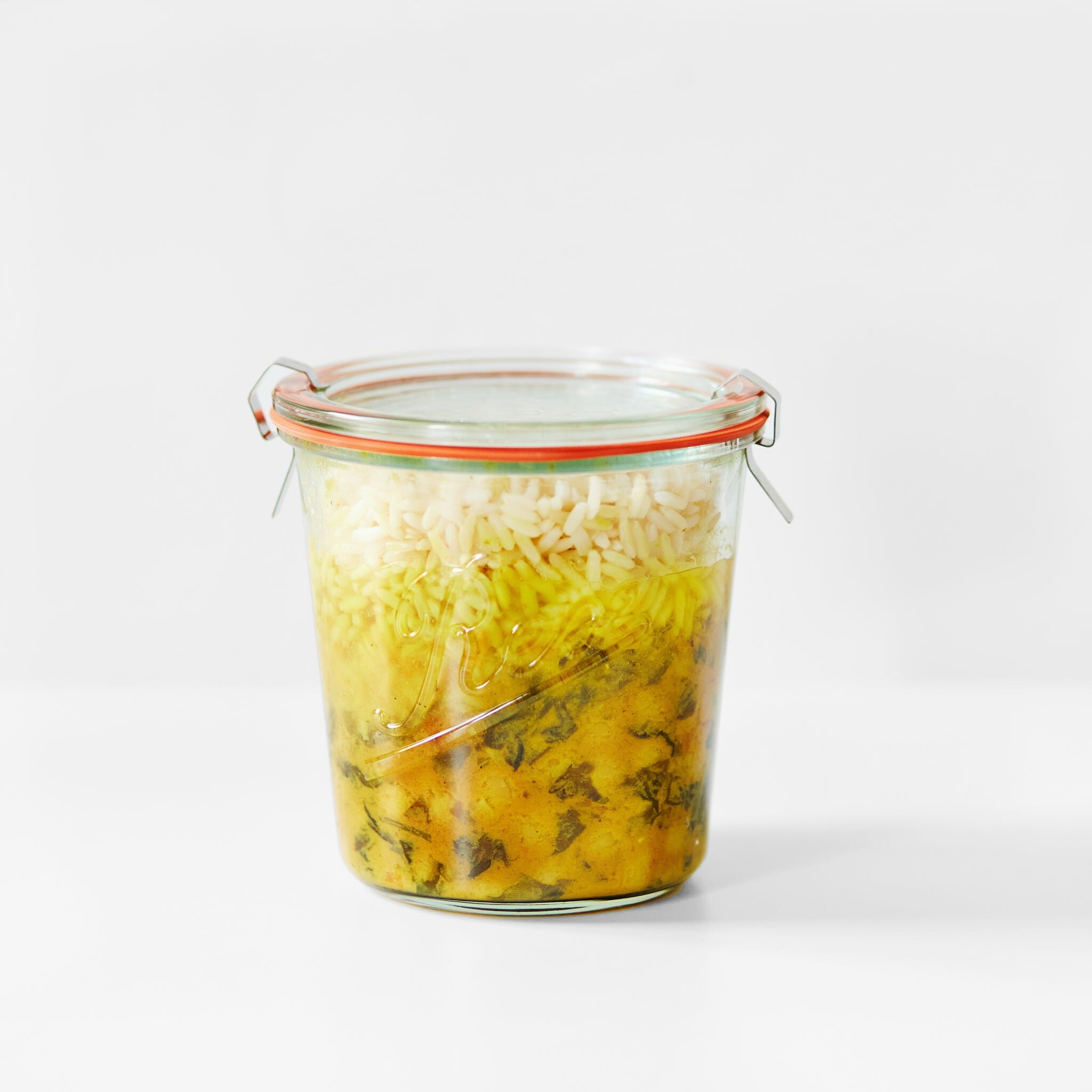 Kichererbsencurry mit Reis